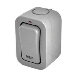 Masterplug IP66 20A Press Switch 1 Gang 1 Way WP14S £9.75