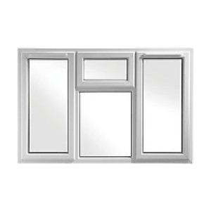 Wickes uPVC A Rated Casement Window White 1010x1770mm Side & £293.99