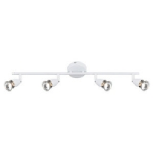 Amalfi Spotlights White 4 Bar