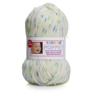 Wilko  Yarnfair Poppet Baby DK 100g 100% Anti-Pill Acrylic Shade 25