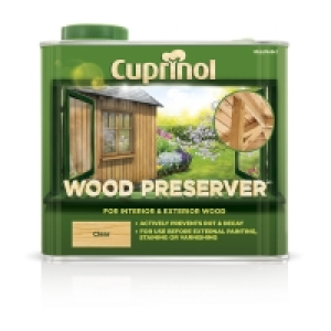 Cuprinol Wood Preserver Clear 2.5L £19.95