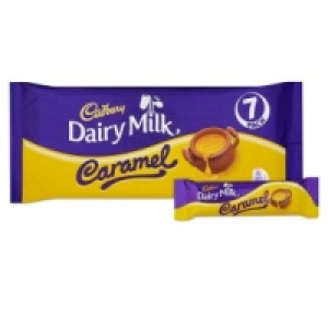 Dairy Milk Caramel Chocolate Bar 7 pack £2.99