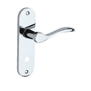 Wickes Elda Bathroom Handle Polished Chrome Finish £13.49