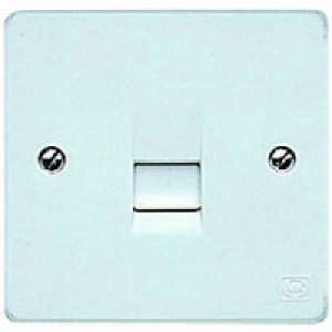 MK Slave Telephone Socket 1 Gang K0427PPK £4.75