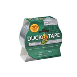 Duck Tape Original Silver 50mmx25m With 20 % Extra Free £6.99