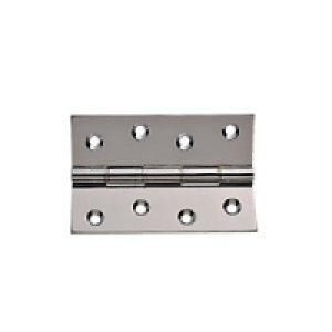 Wickes Double Steel Washered Butt Hinge Polished Chrome 100m £12.49
