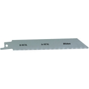 Wickes Reciprocating Saw Blades For Metal 150mm Pack 3 £12.99