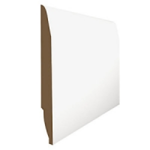 Wickes Dual Purpose Chamfered/Ovolo MDF Skirting 18x144x3600 &pound;28.19