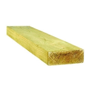 Wickes Treated Kiln Dried C16 Regularised 45x120x3600mm Sing