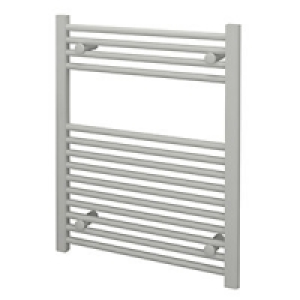 Kudox Towel Rail 600x750mm Straight White Radiator &pound;34.99