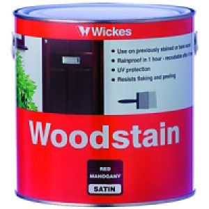 Wickes Woodstain Brown Mahogany 2.5L £22.99