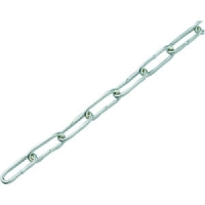 Wickes Zinc Plated Steel Welded Chain 3x26x2000mm &pound;5.79
