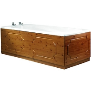 Wickes Bath End Panel Antique Pine Effect 700mm