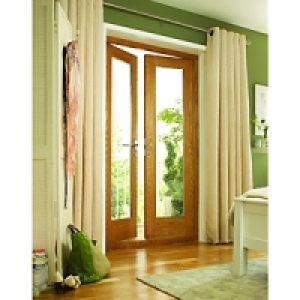 Wickes Bourne Oak Veneer French Doors 5ft &pound;409.00