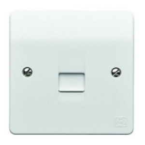MK Master Telephone Socket 1 Gang K0422RPWHI £7.39