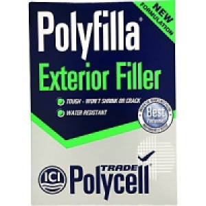 Polycell Polyfilla Exterior Trade Powder Filler 2Kg £7.99