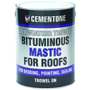 Cementone Multi-purpose Bitumen Mastic for Roofs 2.5L £13.99