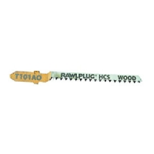 Rawlplug W2F Fine Cut Jigsaw Blade For Wood Pack 5