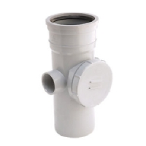 Wickes 110mm Grey Soil Access Pipe £13.99