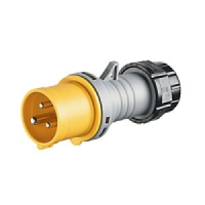 MK Industrial Plug 130V 16A K9000YEL