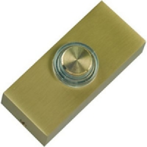 Wickes Doorbell Push Solid Brass £8.49