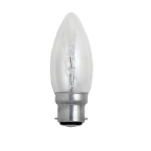 Wickes 42W Halogen B22 Candle Bulb 4pk