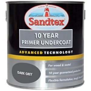 Sandtex 10 Year Primer/Undercoat Dark Grey 2.5 Litre £29.00