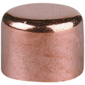Wickes End Feed Stop End 22mm PK10