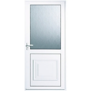 Wickes Tyne Aluminium Door Glazed 1981x762mm Right Opening £209.00