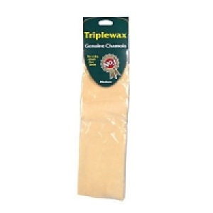 Triplewax GENUINE Chamois leather £4.99