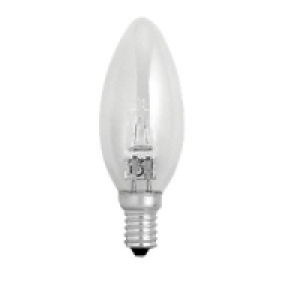 Wickes 28W Halogen E14 Candle Bulb 4pk
