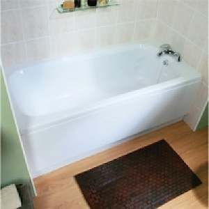 Wickes Aswan Spacesaver Straight Bath White 1500mm £250.00