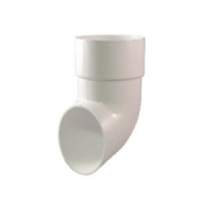 Wickes White Roundline Downpipe Shoe £2.89