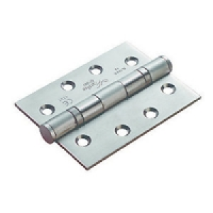 4FireDoors Ball Bearing Hinges Satin Steel 102x76x3mm PK3 &pound;11.99