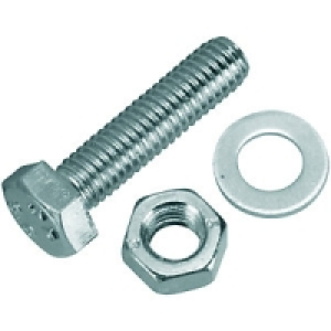 Wickes Hexagon Set Screws M5 x20mm Pack 20