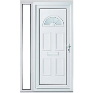 Wickes Carolina 1 Sidelight uPVC Door Set 2085x1220mm Right