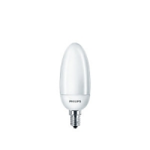 Philips 12W SES CFL Candle Bulb £2.00
