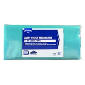 Wickes 1000 Gauge Black Damp Proof Membrame 4x3m