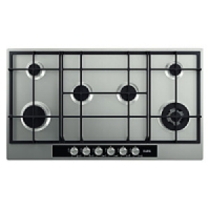 AEG HG956440SM 6 Burner Gas Hob Stainless Steel 900mm £479.00