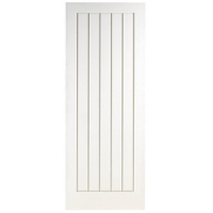 Wickes Geneva Internal Moulded Door White Primed 5 Panel 198 £50.99