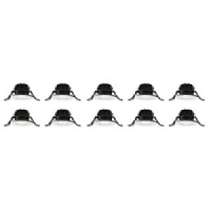 Shield LED 400 Integrated LED Downlight Fixed Chrome 10 Pack £299.99