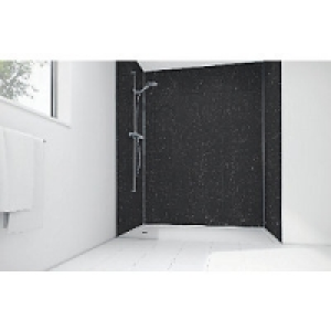Wickes Burgos Marble Laminate 1700 x 900mm 2 Sided Shower Pa