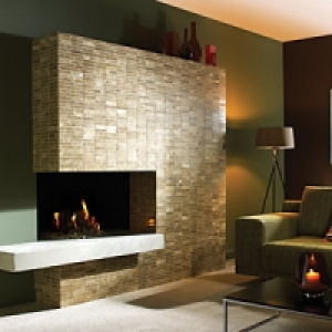 Wickes Brown Polished Marble Brick Mosaic Tile 305x305mm £20.72
