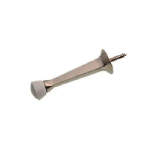Wickes Solid Door Stop Satin Nickel £2.65