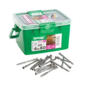 Spax Decking Screws 4.5 x 60mm Pack 250 &pound;17.99