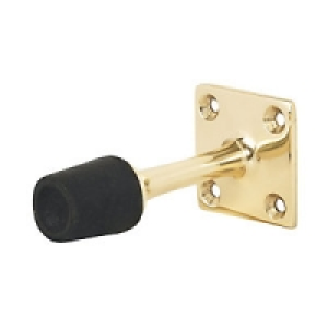 Wickes Door Stop Brass Effect 79 x 39mm