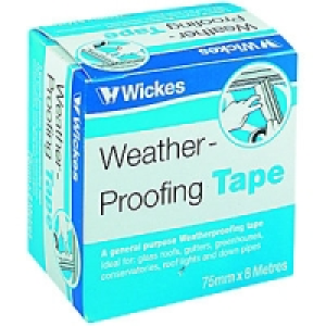 Wickes General Purpose Weatherproofing Tape 76mmx8m £10.99