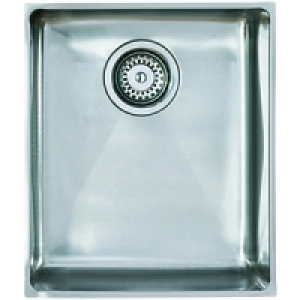 Wickes Flush Inset Medium Bowl Kitchen Sink Stainless Steel