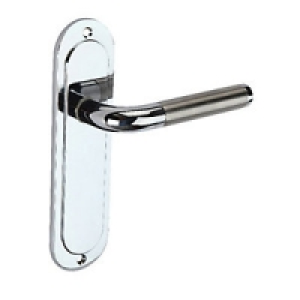 Wickes  Wickes Vittore Latch Handle Polished Chrome & Matt Finish