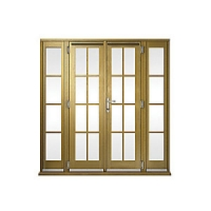 Wickes Albery Georgian Bar Solid Oak French Doors 7ft With 2 £2.35